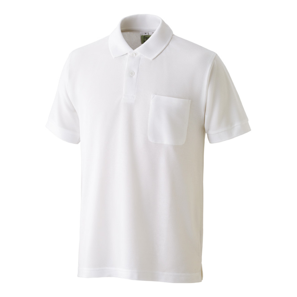 綿混ちょうちん袖ポケ付ポロ【VP-226】